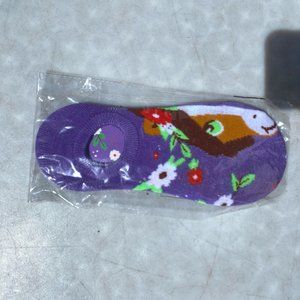 Girl Scout Purple Horse Socks NIP